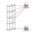 Estanteria Toomax Organizador Universal Pro 5 Estantes 60X30X180CM 26229/3