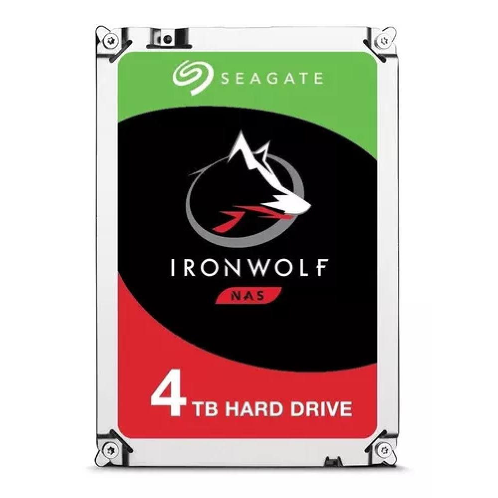 Disco Rigido 4tb Seagate 3.5 Pc Nas Ironwolf Color Plateado