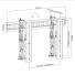 Soporte Intelaid para Video Wall Antivandalico 5KG IT-VVWS