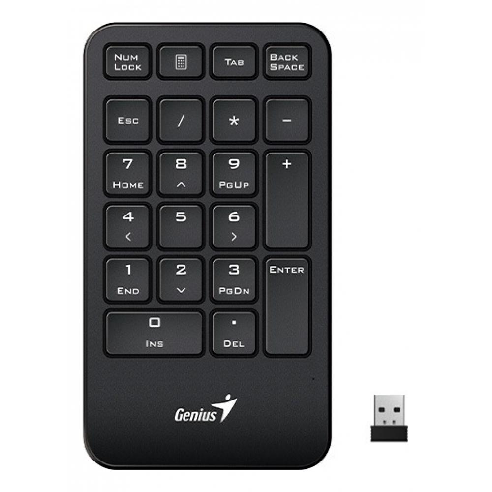 Teclado numerico Inalambrico GENIUS NUMPAD 1000 Black