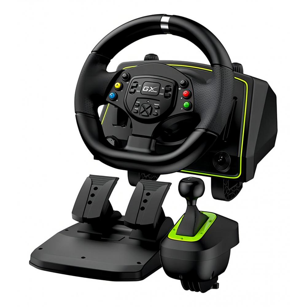 Volante y Pedalera Genius Speedmaster X2 PS4 PS3 PC Xbox