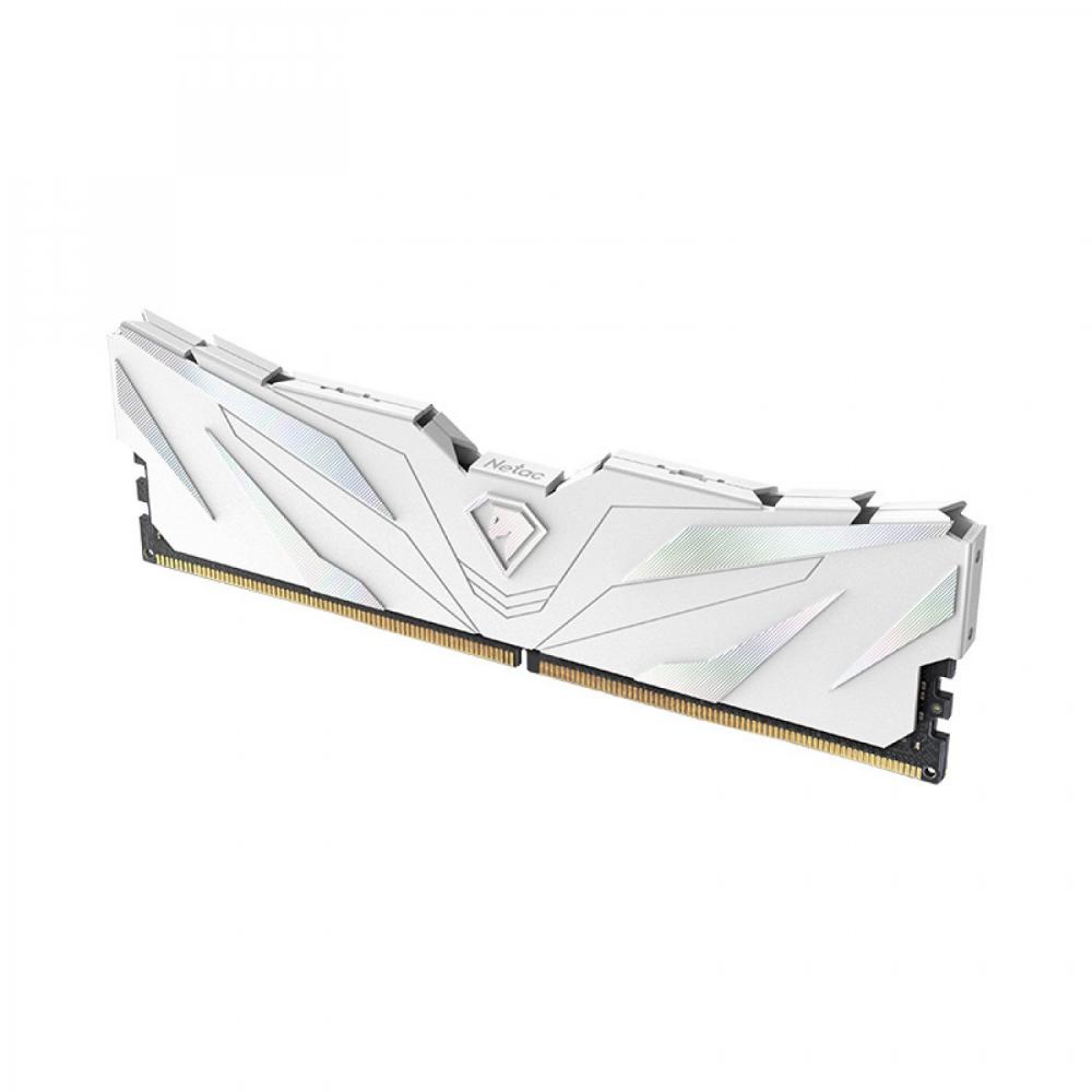 Memoria RAM NETAC Shadow II DDR5 4800 8GB C40 White compatible con AMD