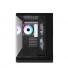 Gabinete gamer raidmax infinita i630 fishtank curved glass argb black