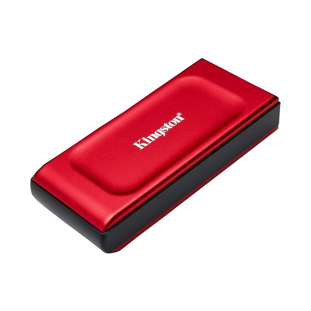 Disco solido externo Kingston SSD 1TB XS1000 red