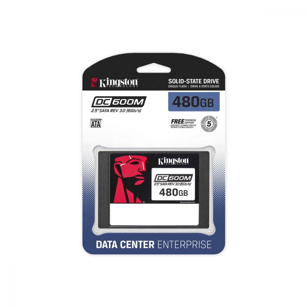 Disco solido interno kingston ssd 480gb dc600m 2.5 sata