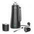 Termo Electrico Peabody E-termo 1 Litro Mate Bombilla Color Negro