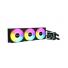 Water cooler raidmax cpu lm360 argb with animation display black