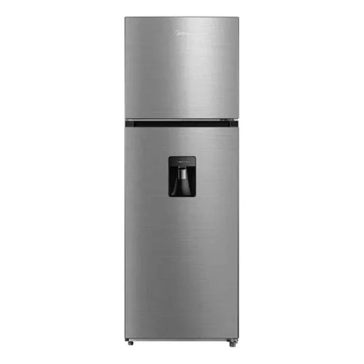 Heladera Inverter Midea Inox Top Mount 340lts C/dispenser