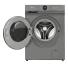 Lavarropas Midea Inverter Smart 8kg Mf200w80wb/t-a1- Titanio Color Gris oscuro