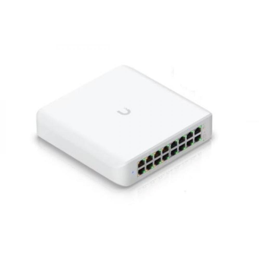 Switch ubiquiti unifi 16 puertos gb (8poe+/8gb) 45w