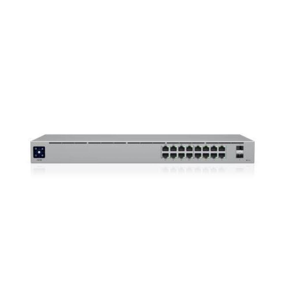 Switch ubiquiti unifi 16 puertos gb (8poe+/8gb eth/2sfp)