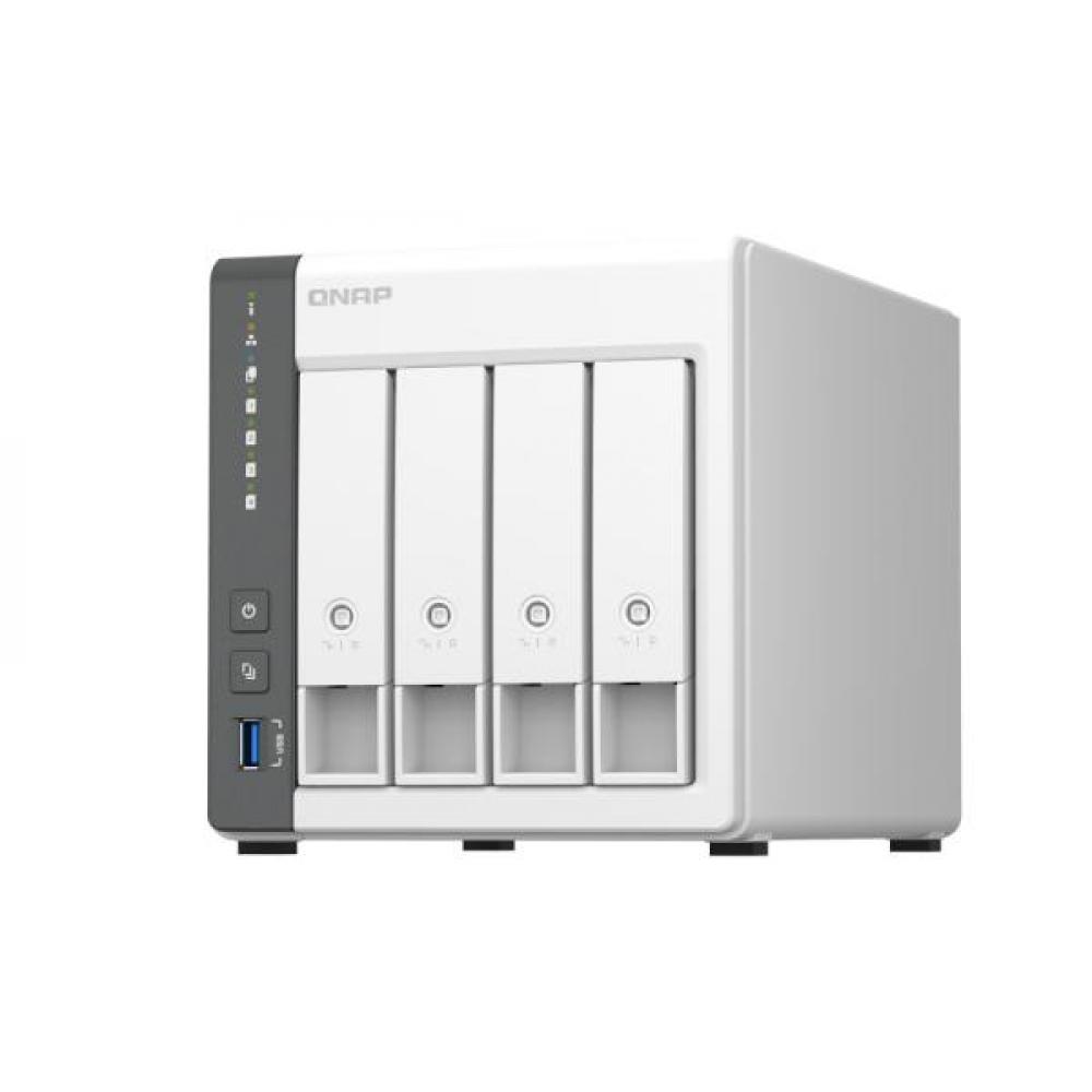 Storage Servidor NAS QNAP TS-433 4 Bahías 4GB RAM Quad-Core