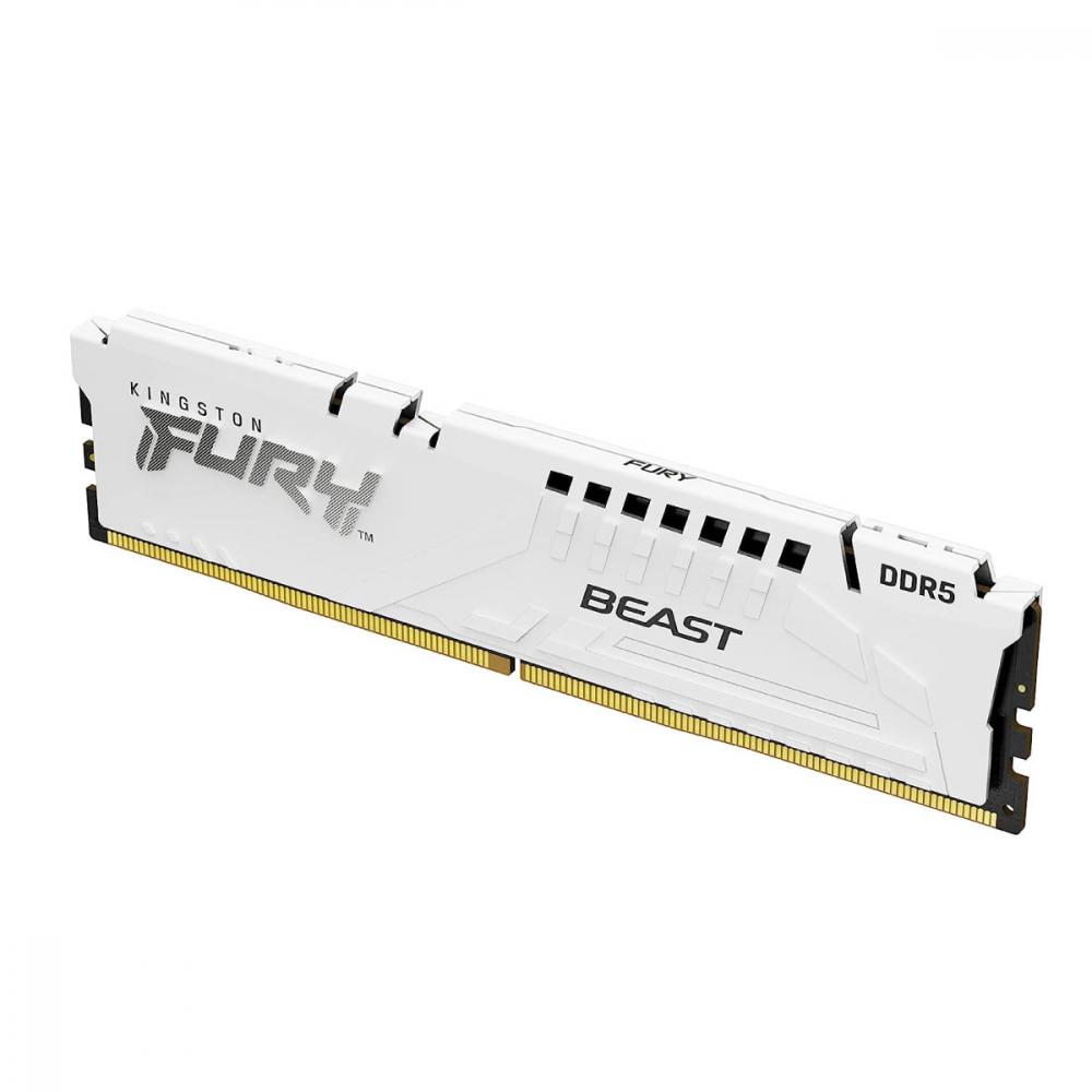 Memoria RAM Kingston 16GB DDR5 5600Mhz Fury Beast White