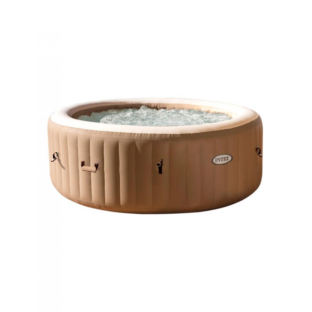 Jacuzzi Spa inflable New Burbuja Terapia Redondo 216 X 71 CM  28428  24972/4