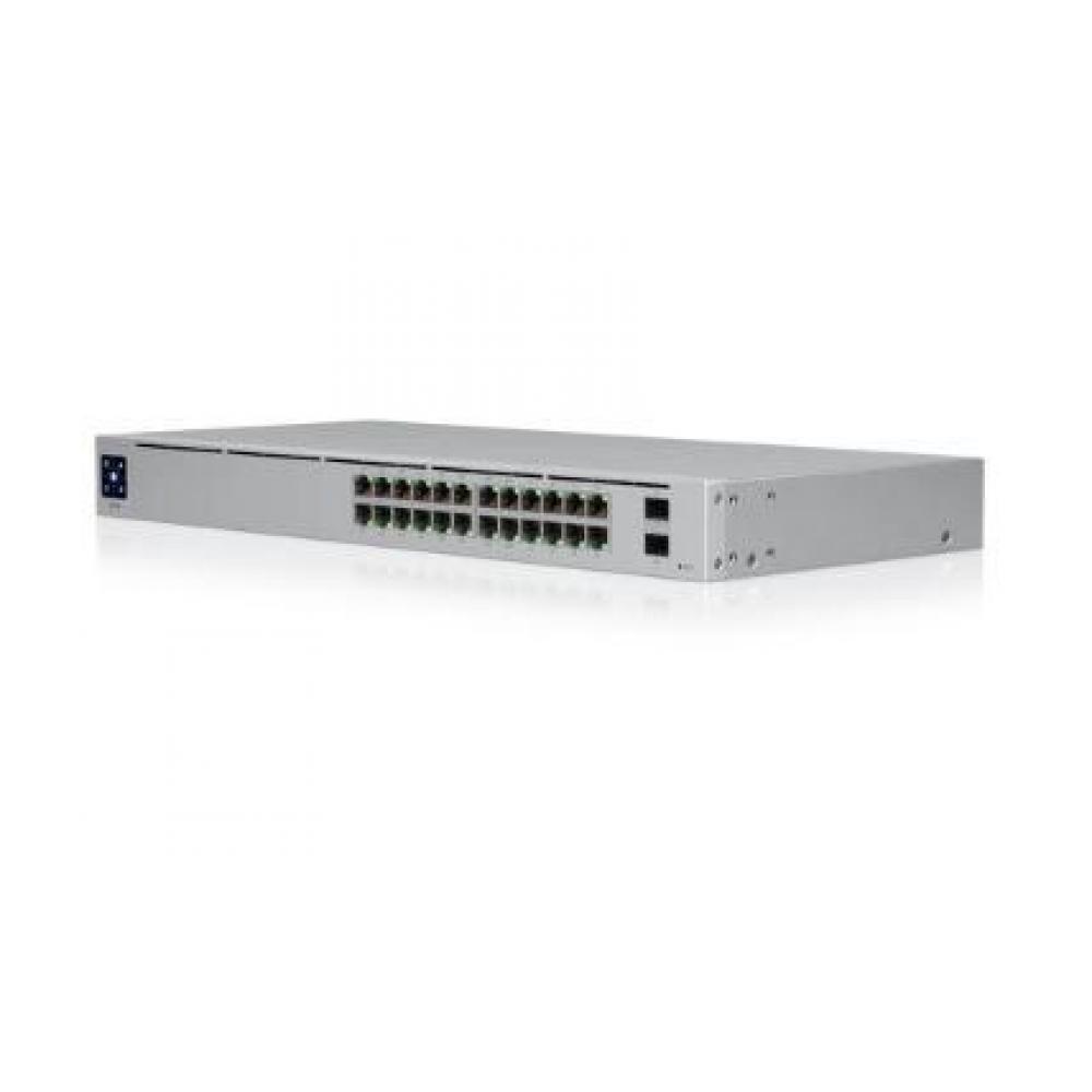 Switch ubiquiti unifi 24p gb (16poe+/8gb eth/2sfp)
