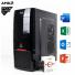 Pc Necxus de Oficina Athlon 3000G 8GB 500GB SSD PCIe Gabinete KIT