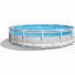 Pileta De Lona Redonda INTEX Prism Frame Clearview 427 x 107 CM Con Bomba y Acce