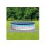 Pileta De Lona Redonda INTEX Prism Frame Clearview 427 x 107 CM Con Bomba y Acce