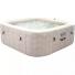 Jacuzzi Spa inflable Intex New Burbuja Terapia Chevron Cuadrado 196 x 196 x 71 c