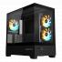 GABINETE GAMER GIGABYTE C201P M-ATX BLACK PANORAMIC