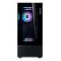 Gabinete Mid Tower Xpg Invader X Mini 5 Fan Argb Vidrio Templado Negro