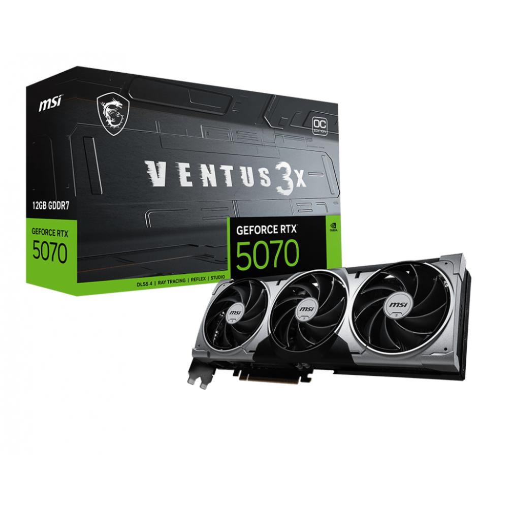 VGA MSI GeForce RTX 5070 VENTUS 3X OC 12G (8281)