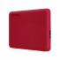 Disco rigido hdd externo toshiba canvio advance 2tb rojo usb 3.0 portatil