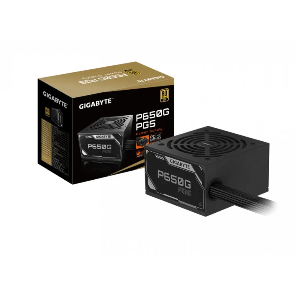 FUENTE GAMER GIGABYTE 650W 80 PLUS GOLD PG5