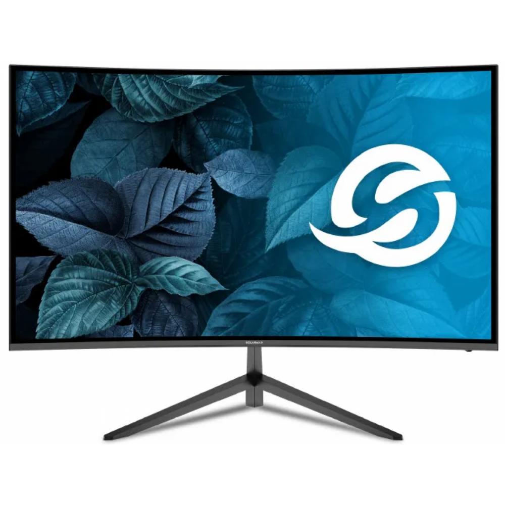 Monitor solarmax 23.8 Pulgadas 100 hz frameless curvo slim fhd hdmi vga