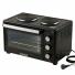 Horno electrico yelmo doble anafe superior 45lts 1600w bandeja y temporizador