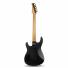 Guitarra Eléctrica Profesional Newen Super Strato Color Black Wood