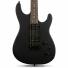 Guitarra Eléctrica Profesional Newen Super Strato Color Black Wood