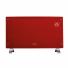 Panel calefactor vitroconvector peabody 2000w luz led rojo