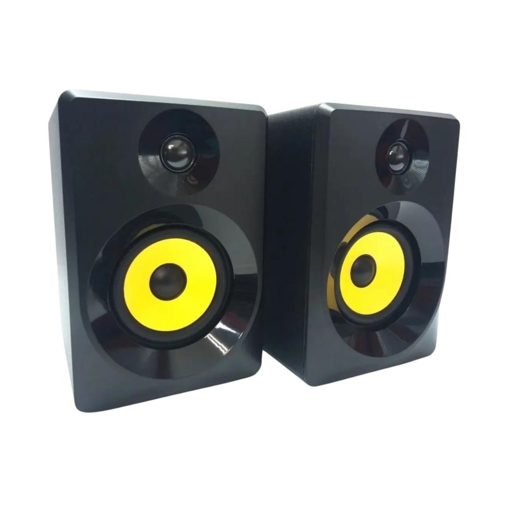 Monitores estudio kolt mk4 bluetooth activo 30w home studio kolt