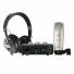 Placa De Sonido Behringer Kit u-phoria Studio Um2 + Hps5000 Mic C1