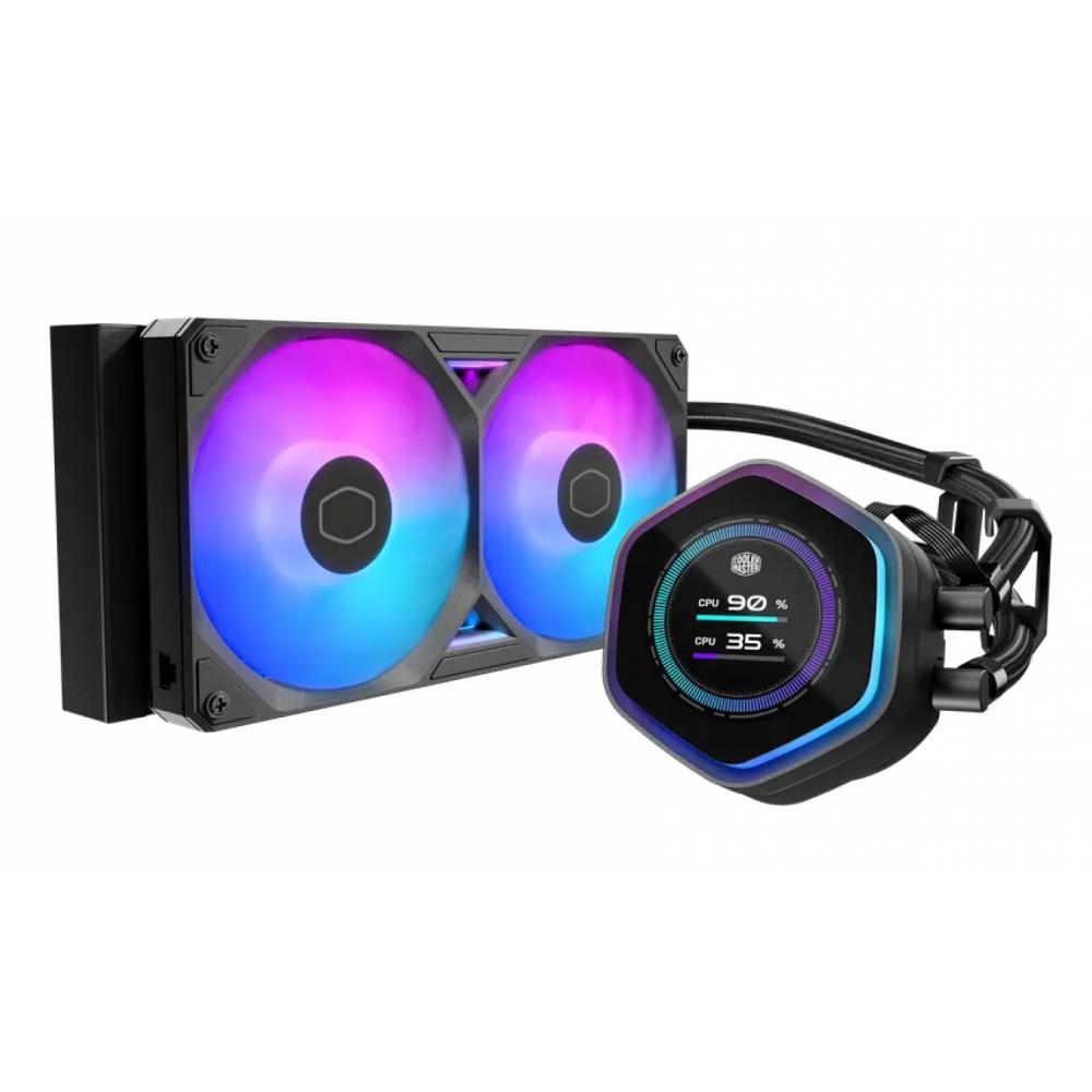 WATER COOLER MASTER MASTERLIQUID 240 ATMOS II LCD ARGB
