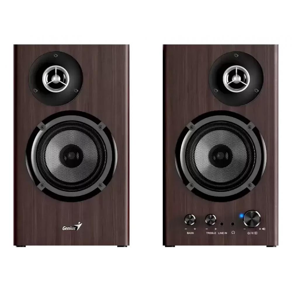 Parlante bluetooth genius 50w dark brown