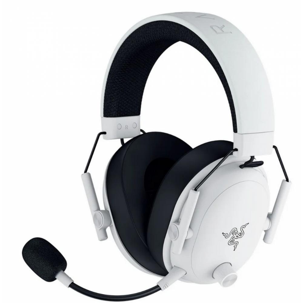 Auricular razer blackshark v3 white hyperspeed wireless+bt usb thx