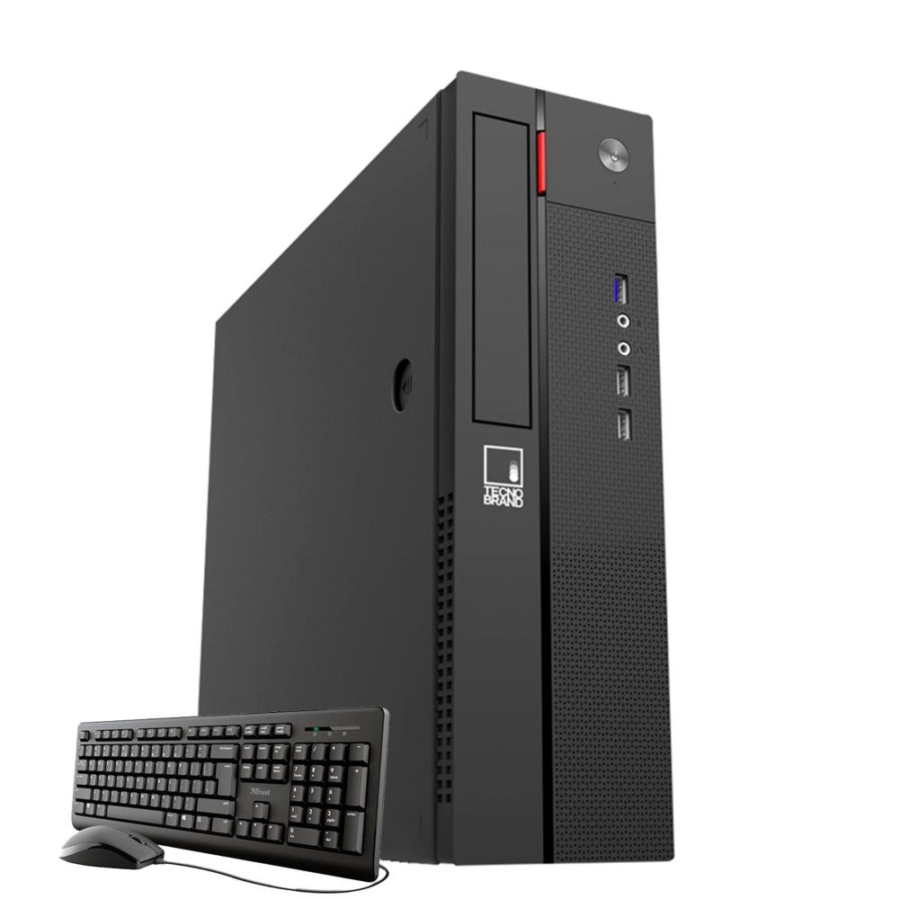 Pc tecnobrand core i5 14400 16gb 480gb kit mouse y teclado