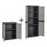 Deposito toomax exterior jardin set midi short+cabinet