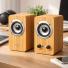 Parlante PC Genius 2.0 10 Watts pine wood