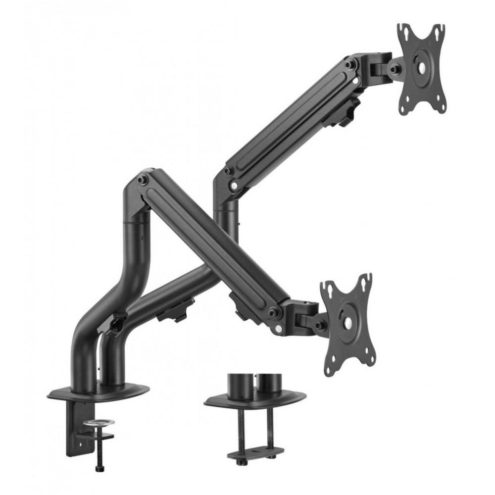 Soporte intelaid doble monitor escritorio 17 a 32 it-dgb2e