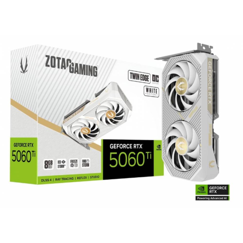 PLACA DE VIDEO ZOTAC RTX5060TI 8GB TWIN EDGE OC WHITE