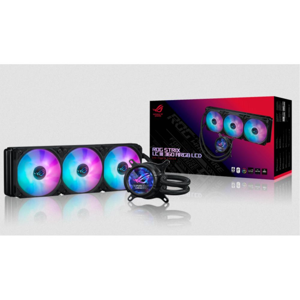 WATER COOLER ASUS ROG STRIX LC III 360 ARGB LCD