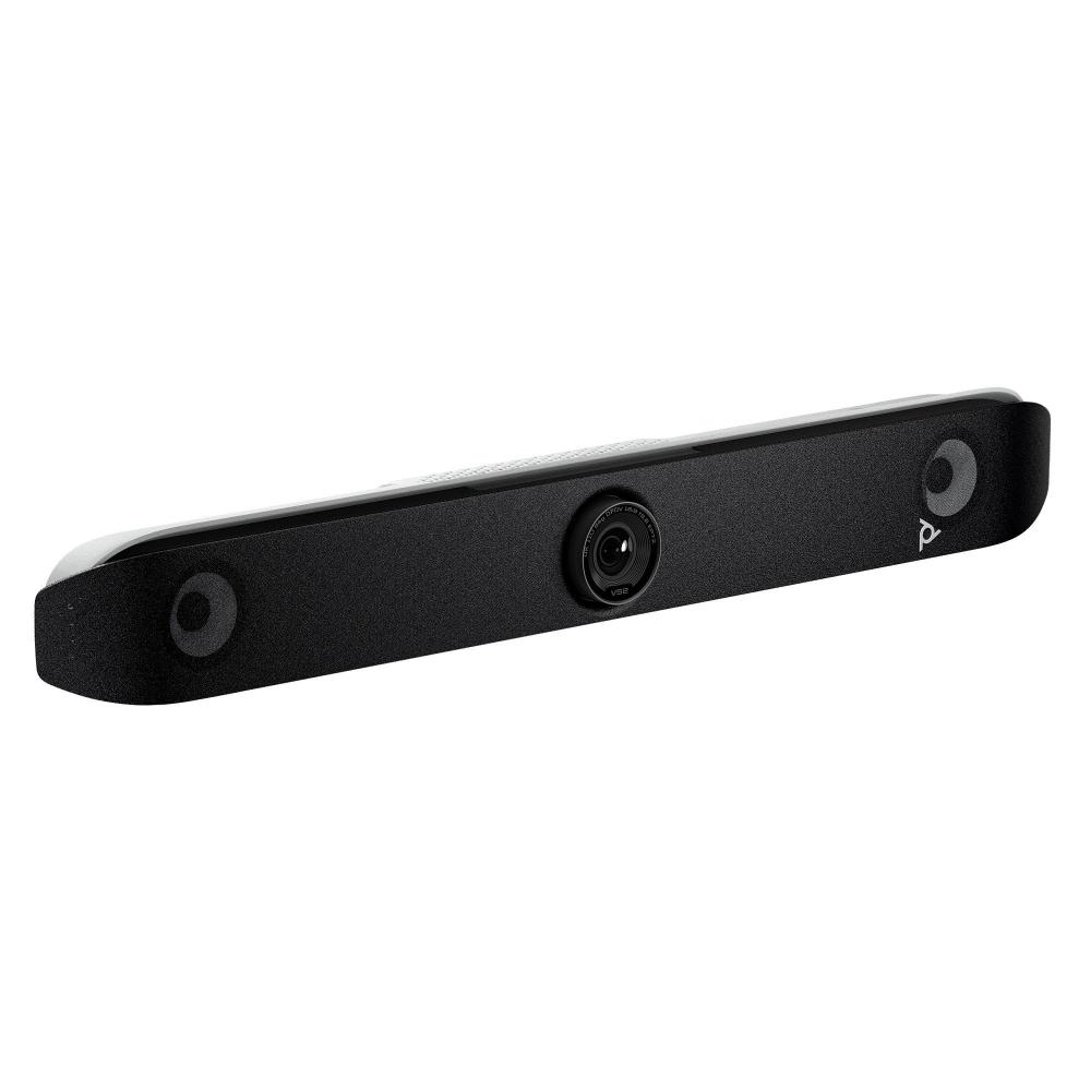 Barra videoconferencia poly studio v52 4k uhd camara ia blanco