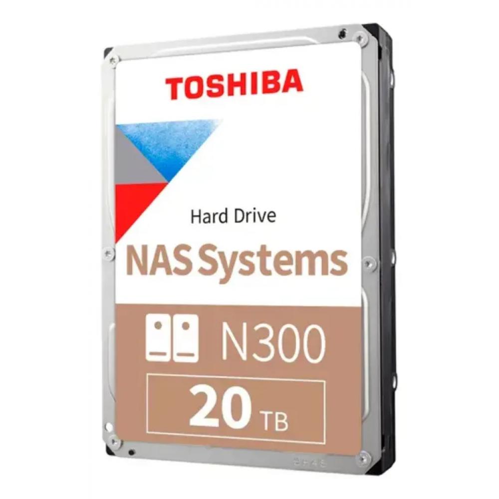 Disco duro interno toshiba 20tb n300 sata 3,5 7200rpm