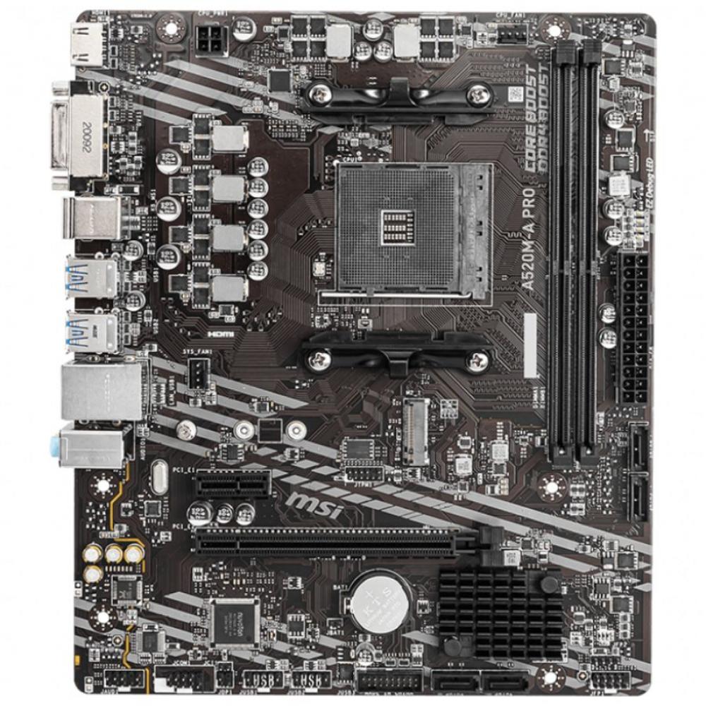 Motherboard MSI A520M-A PRO AMD Socket AM4 DDR4