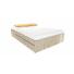 CAMA CON PARRILLA Y CAJONES