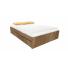 CAMA CON PARRILLA Y CAJONES