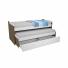 CAMA NIDO DOBLE CON CAJONES 80 CM CON 2 CAJONES